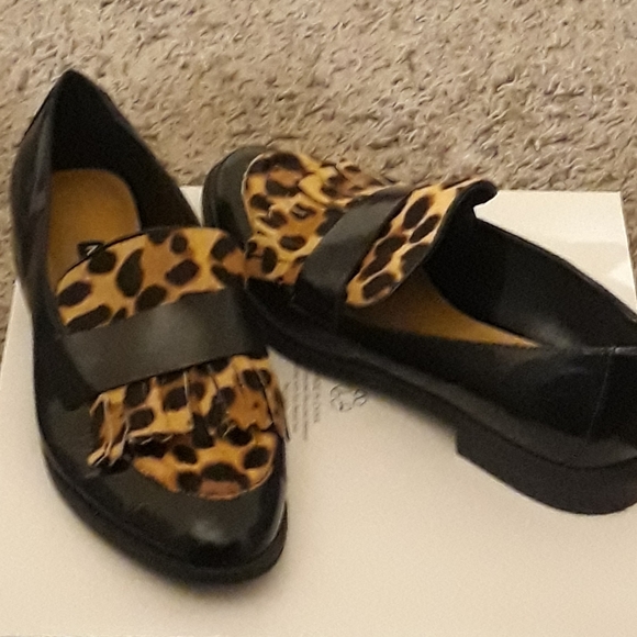 Nine West Owyn Animal Print Slip-on Loafer - Picture 3 of 4
